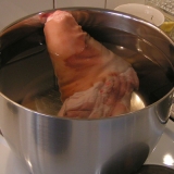 long simmered pork leg