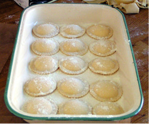 Chèvre Ravioli