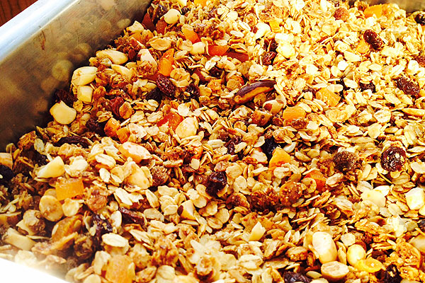 Muesli with Honey and Apricots