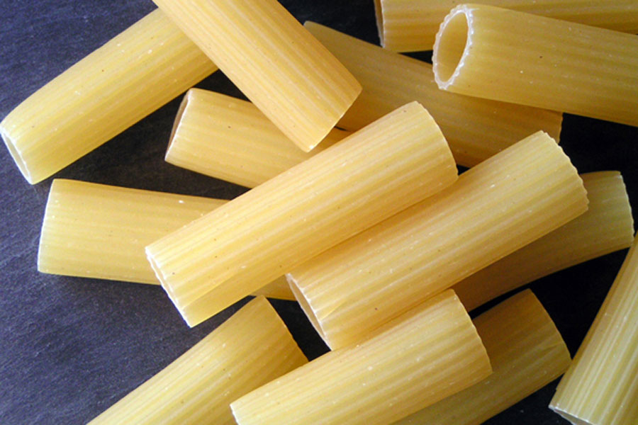 Tortiglioni pasta, Elicoidali pasta, Eliche pasta