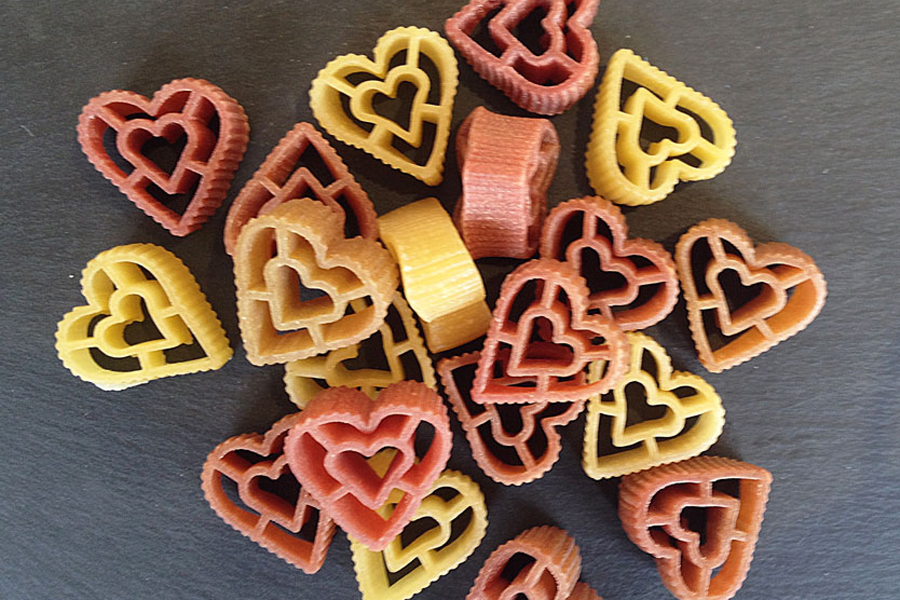 Heart Shaped Pasta