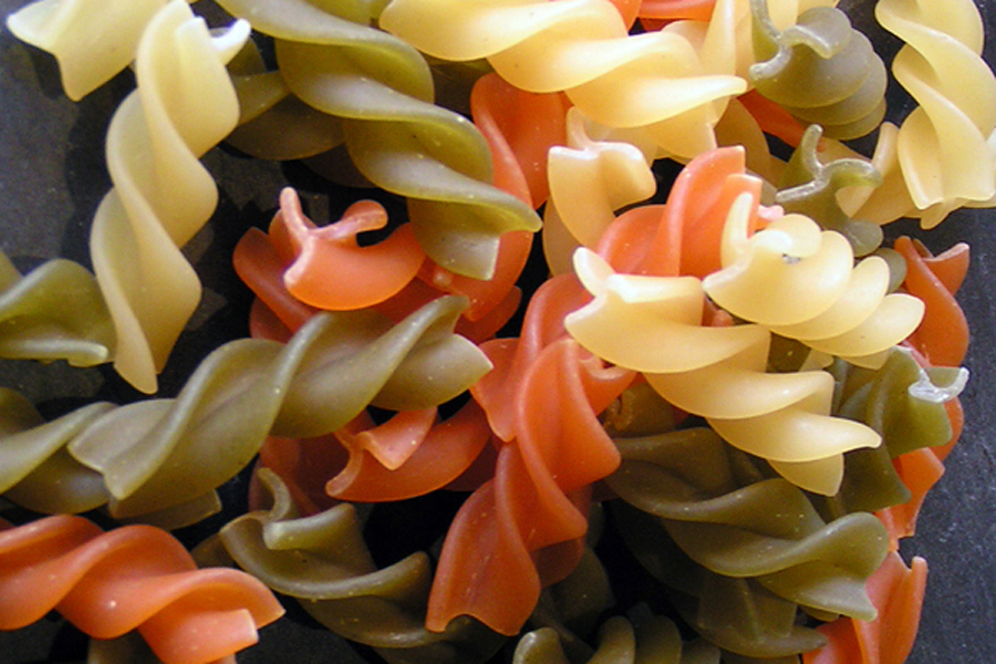 Spirali, Fusilli. Eliche, Eliodali, Rotini Pasta