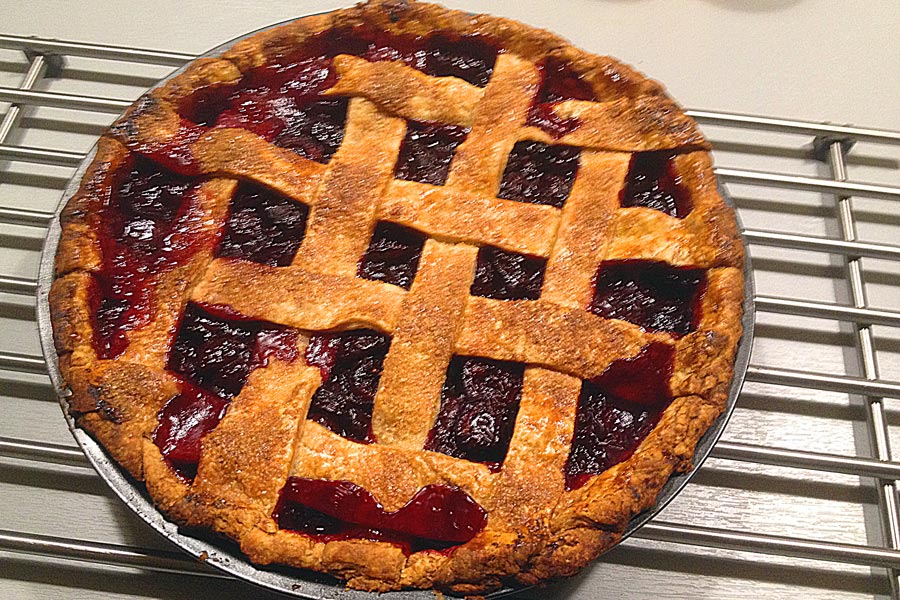 Cherry Pie a Typically American Recipe