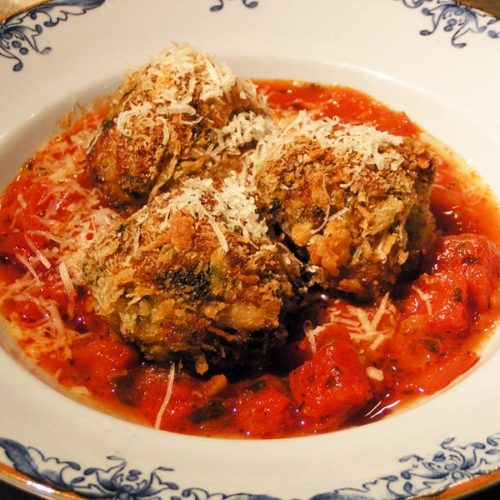 Florentine Chicken Meatballs
