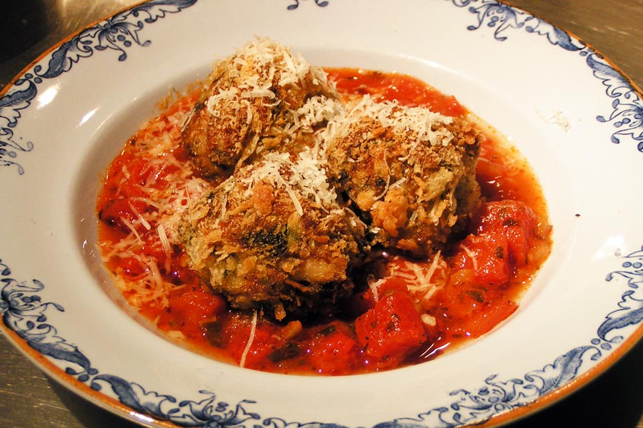 Florentine Chicken Meatballs