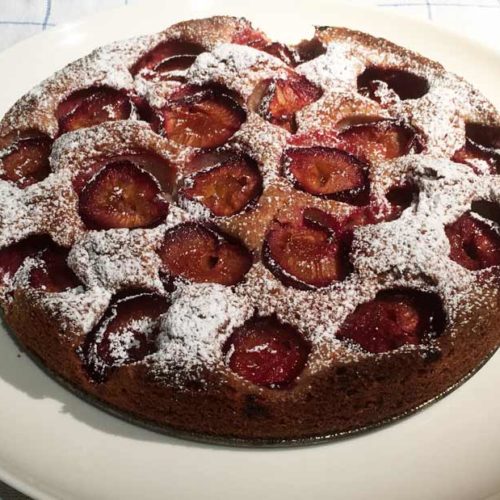 Plum Torte