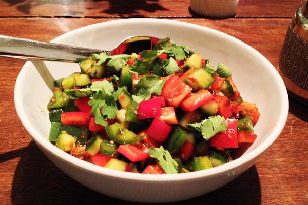 Asian Flavored Red and Green Salsa