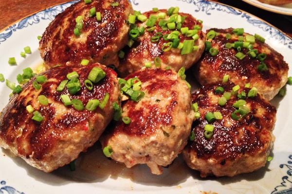 Asian Flavored Pork Burgers