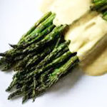 asparagus with hollandaise