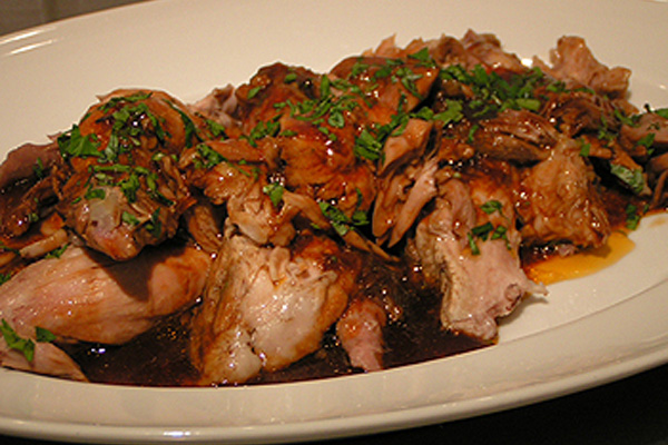 Long Simmered Leg of Pork