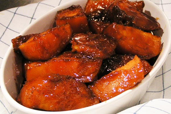 Sweet Potatoes with Orange Glaze